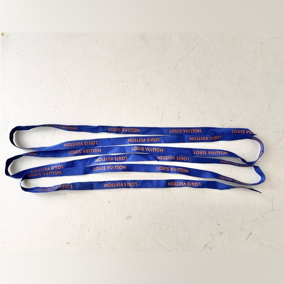 Louis Vuitton Handbags - Authentic Louis Vuitton Ribbon Blue 94” Long